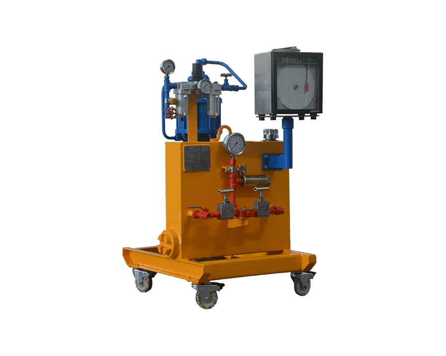 high pressure test unit